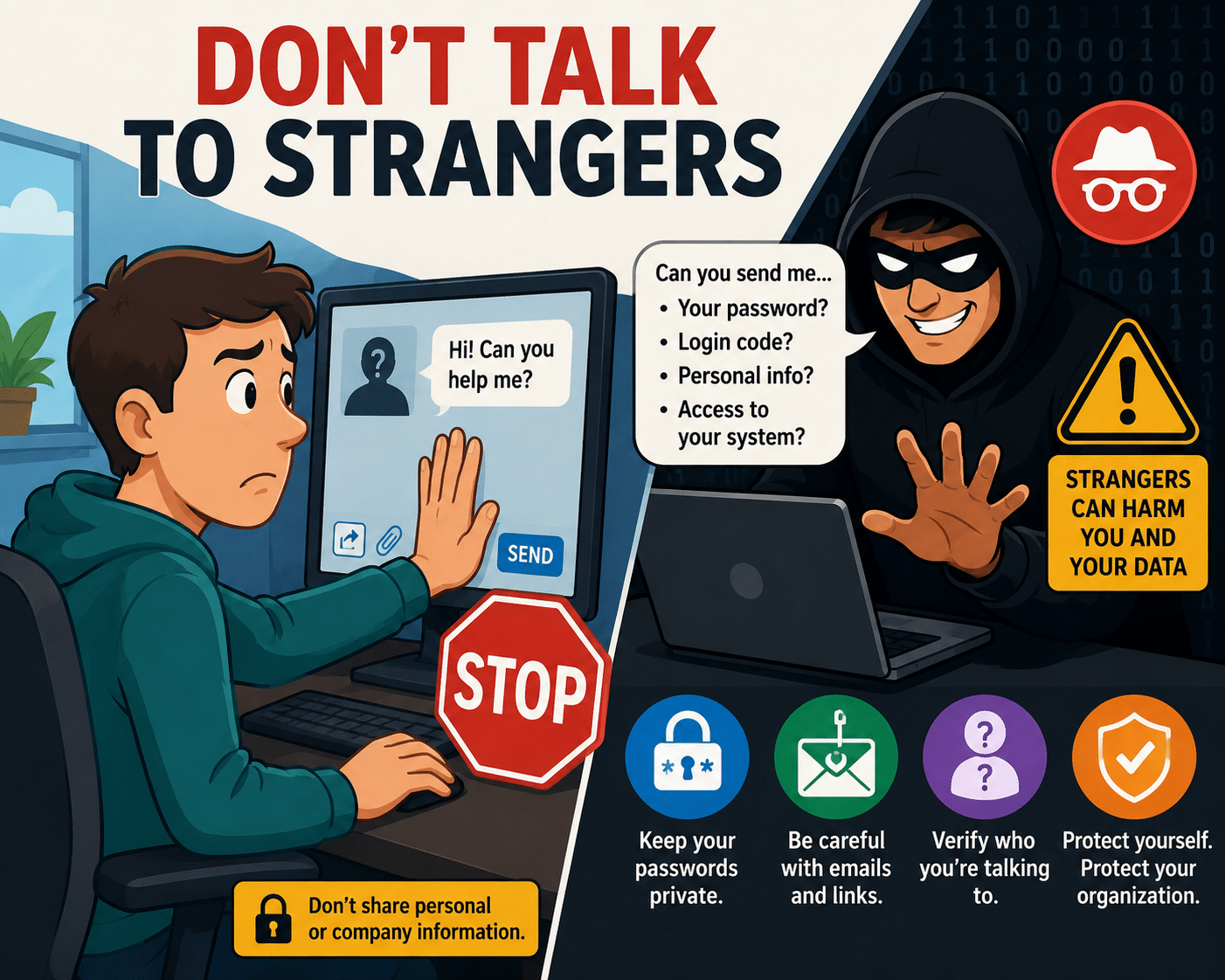 Tech Tidbit - Don't Talk To Strangers